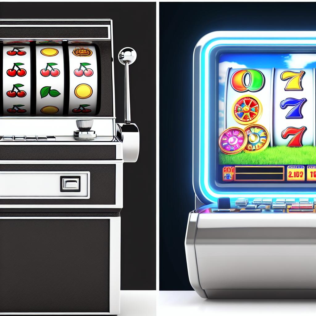 The difference between classic and video slot machines.