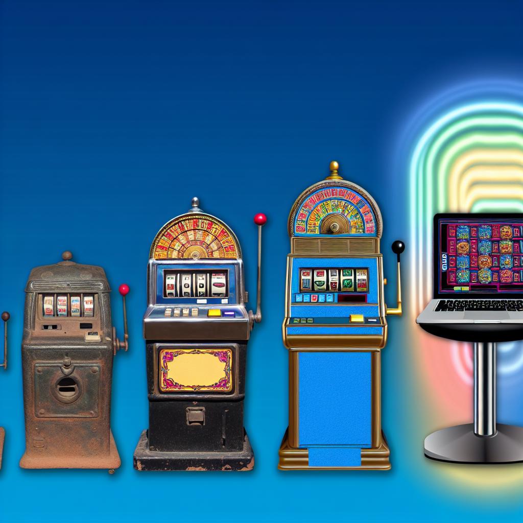 The history of slot machines.