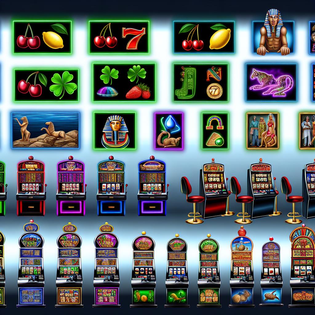 The most popular slot machine themes.