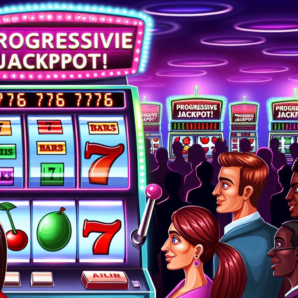 What are progressive jackpot slots?