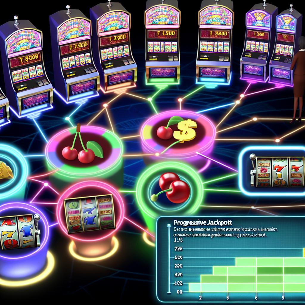 How progressive jackpot networks operate.